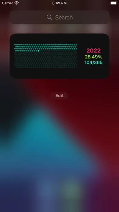 Screenshot di 365days - track year progress