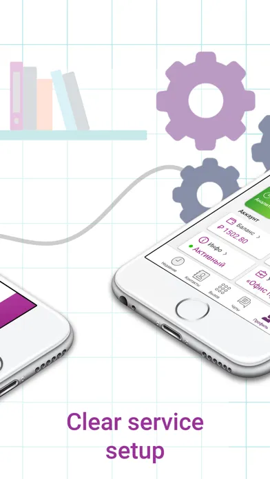 MTT Virtual PBX 스크린샷