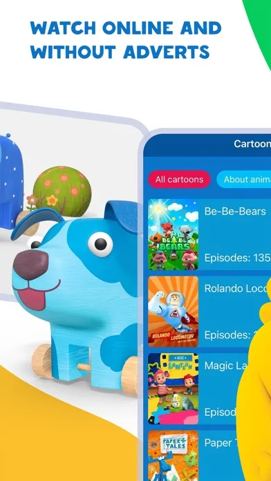 Скриншоты MOOLT – cartoons for children