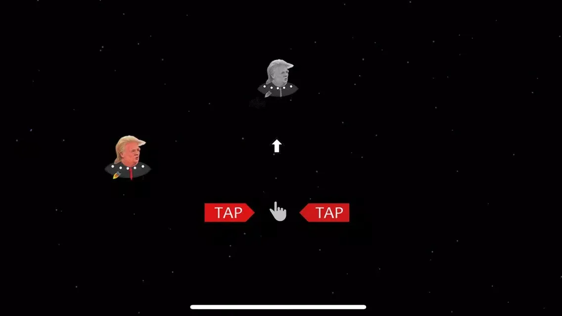 Tangkapan layar Flappy Donnie