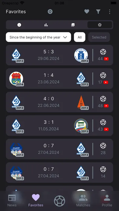 Capturas de pantalla de FUTBOLISTA Diary