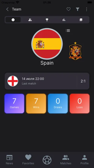 Capturas de pantalla de FUTBOLISTA Diary