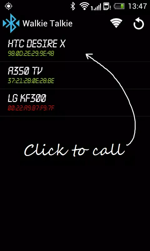 Walkie Talkie স্ক্রিনশট