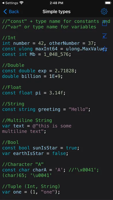 C# Recipes স্ক্রিনশট