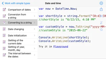 C# Recipes স্ক্রিনশট