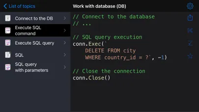 Golang Recipes スクリーンショット