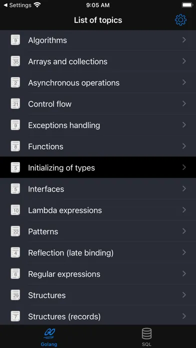 Golang Recipes Pro应用截图