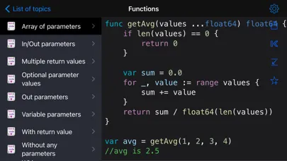 Golang Recipes Pro应用截图