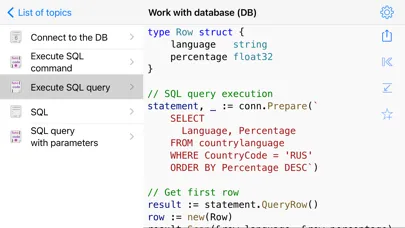 Golang Recipes Pro应用截图