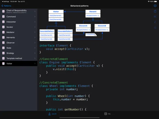 Ảnh chụp màn hình của Java Recipes Pro iPad