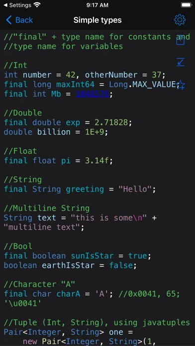 Ảnh chụp màn hình của Java Recipes Pro