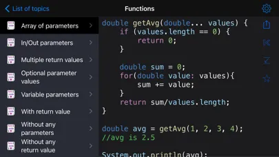 Ảnh chụp màn hình của Java Recipes Pro