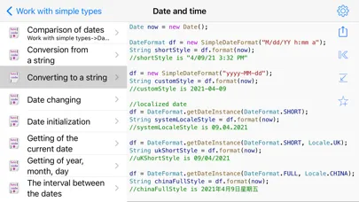 Ảnh chụp màn hình của Java Recipes Pro