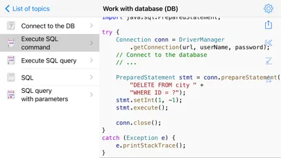 Ảnh chụp màn hình của Java Recipes Pro