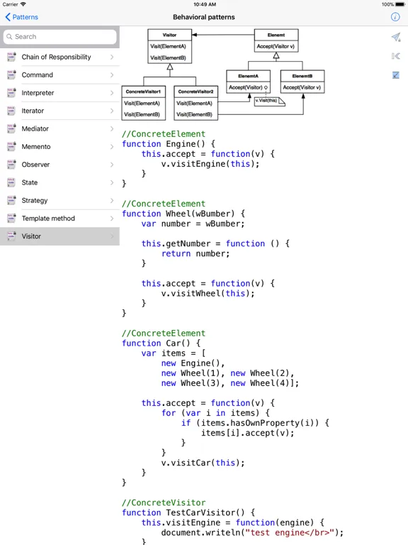 JavaScript Recipes iPad  Screenshots