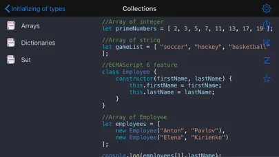 JavaScript Recipes Screenshots