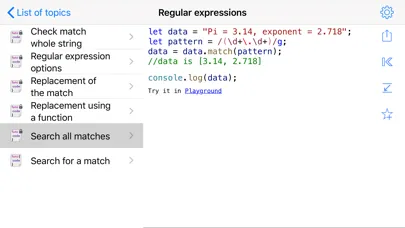 JavaScript Recipes Screenshots