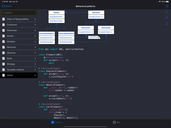 Python Recipes iPad Ekran Görüntüleri