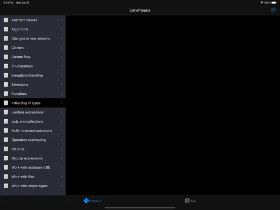 Python Recipes Pro iPad 应用截图