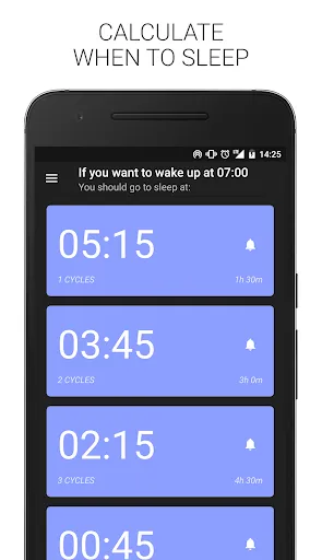 Sleep Time - Alarm Calculator应用截图