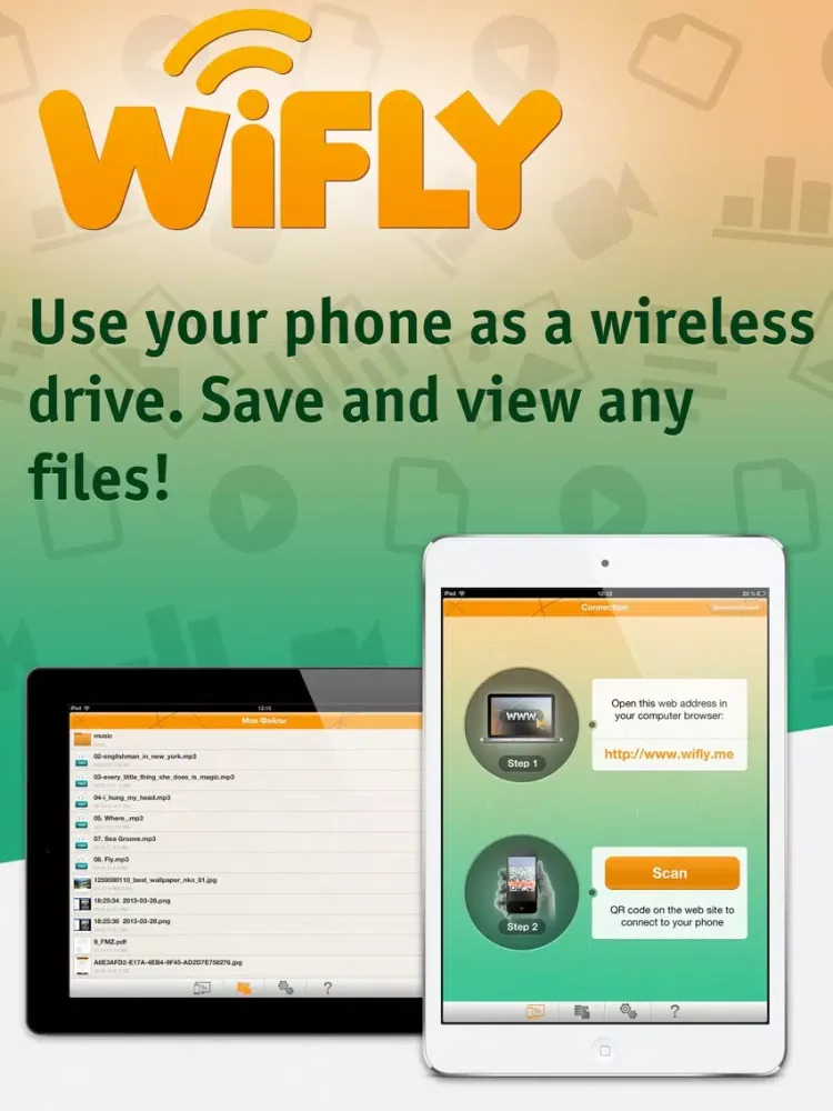 WiFly Pro iPad  스크린샷