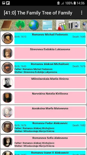 Screenshot di The Family Tree of Family
