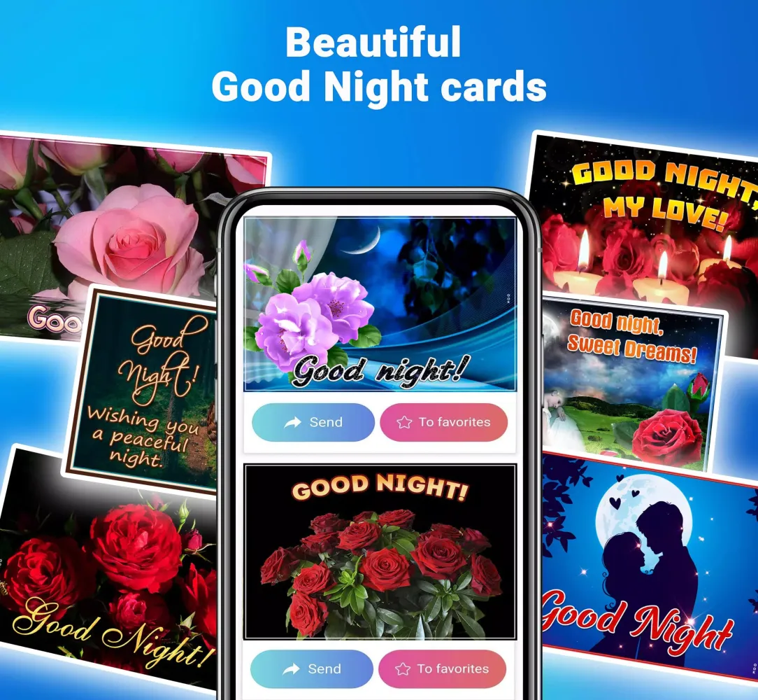 Good morning app - images Screenshots