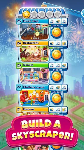 Pocket Tower－Hotel Builder應用截圖