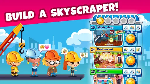 Pocket Tower－Hotel Builder應用截圖