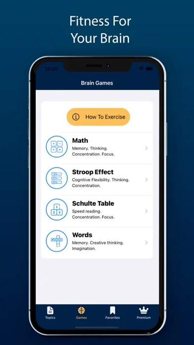 Cognitio: Brain Training Games Screenshots