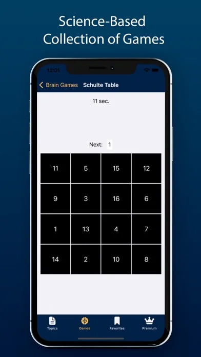 Cognitio: Brain Training Games Screenshots