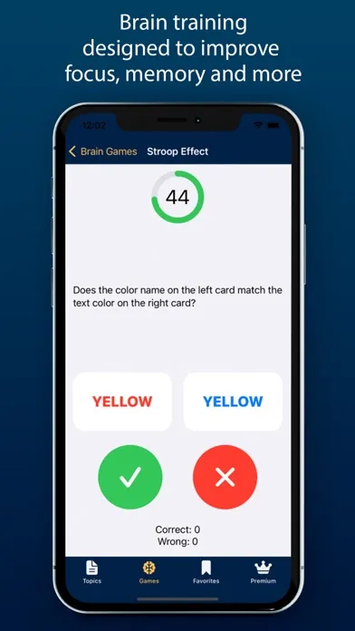 Cognitio: Brain Training Games Screenshots