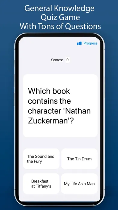 Tangkapan skrin QuickQuiz - Trivia Quiz Game