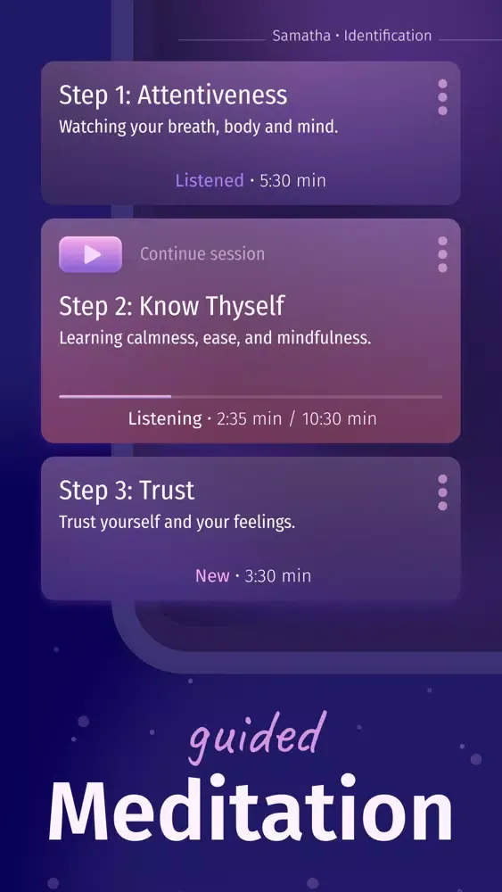 ภาพหน้าจอของ Darix:Meditation & Sleep App