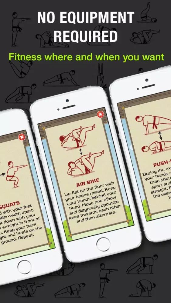 Tabata! Lite: 4 Minute Workout Challenge. Burn calories faster than ever! Ekran Görüntüleri