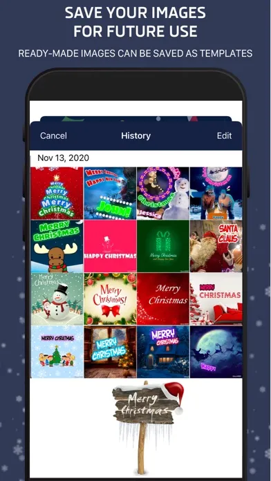 Christmas greetings cards應用截圖