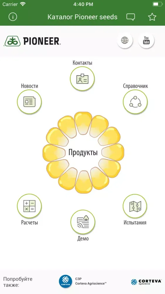 صور Каталог Pioneer seeds