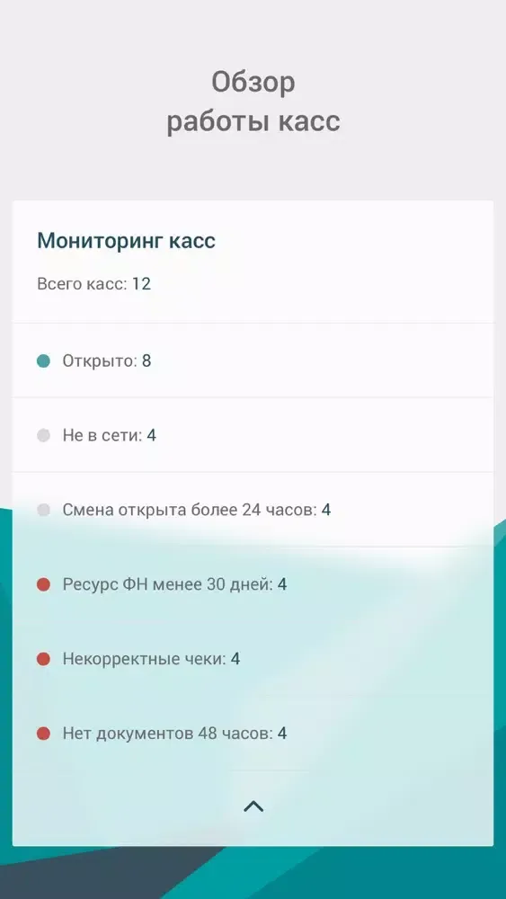 Платформа OFD Screenshots