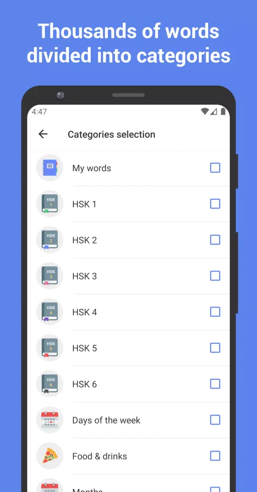 Learn Chinese with flashcards! Ekran Görüntüleri