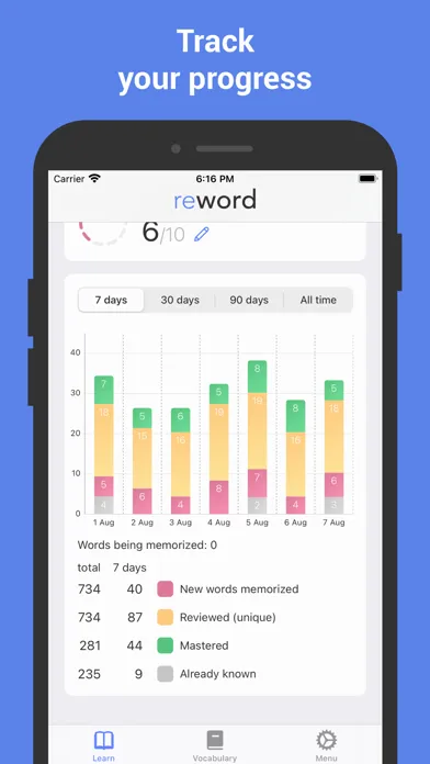 Learn Finnish with Flash cards Screenshots