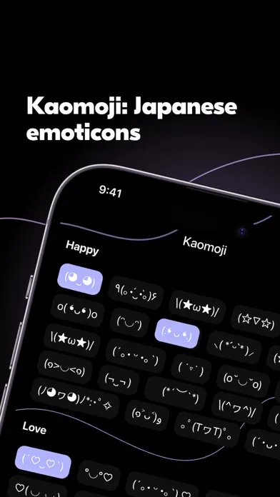 Zrzuty ekranu Custom: Fonts and Keyboards