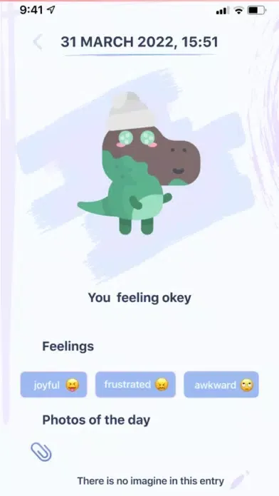 Capturas de tela do Moodify - Mood Tracker App