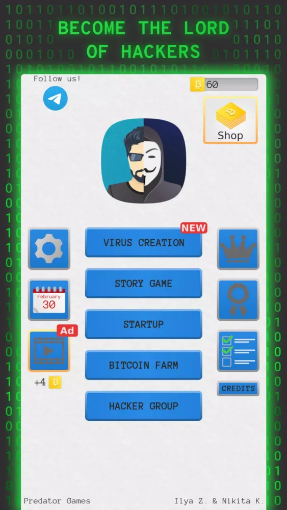 Hacker Simulator سکرین شاٹس