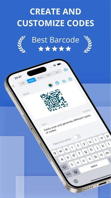 Screenshot di QR code reader scanner Barcode