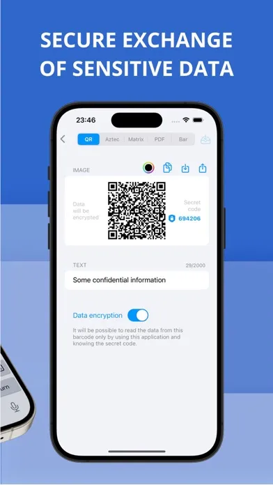 Screenshot di QR code reader scanner Barcode
