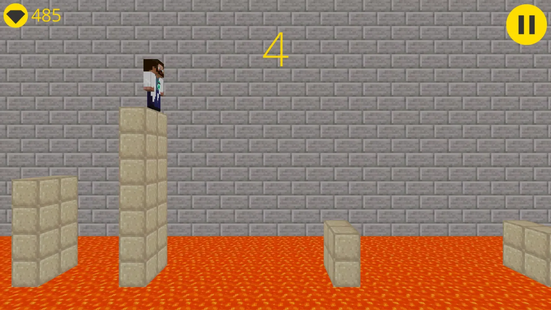 Zrzuty ekranu Mine Jump 3D