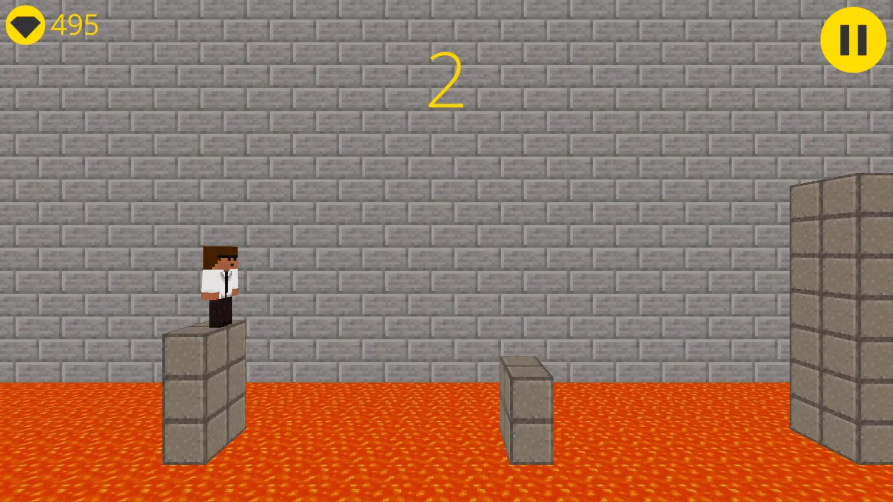 Zrzuty ekranu Mine Jump 3D