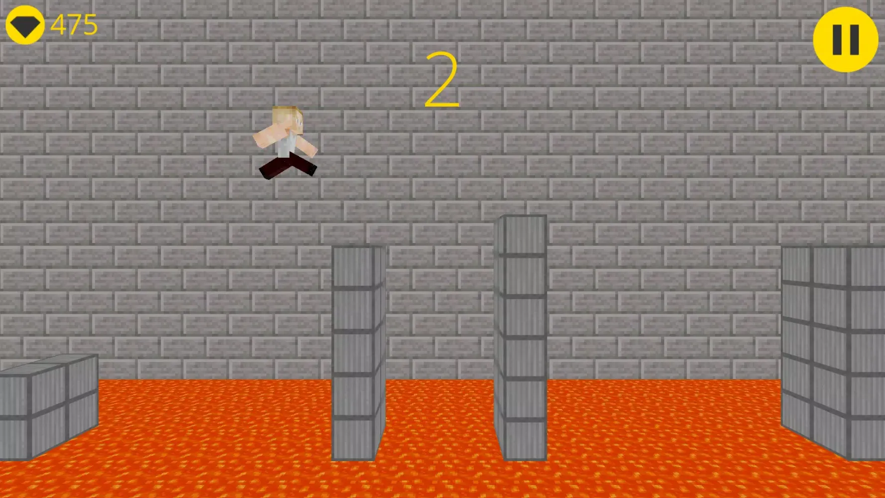 Zrzuty ekranu Mine Jump 3D