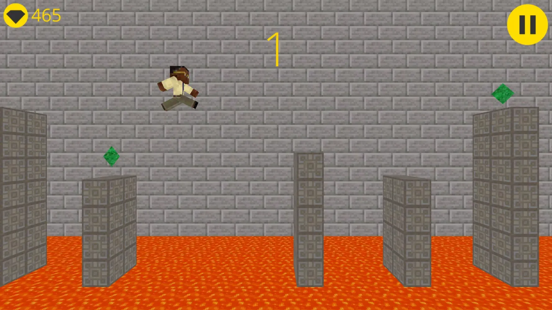 Zrzuty ekranu Mine Jump 3D
