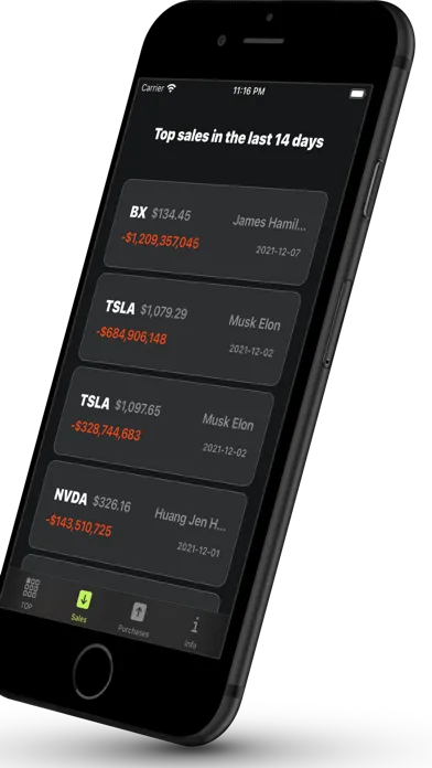 Capturas de tela do Trading Screener
